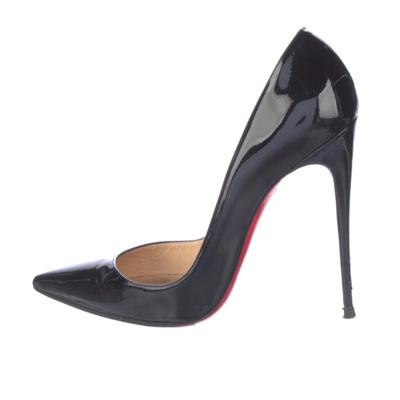 Christian Louboutin Shoes - Christian Louboutin Glossy Black Heels